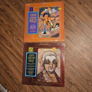 Lot‎ of 2 Johann Christian Bach Sinfonias Op. 18, Nos. 3 & 5 Sealed NOS